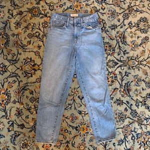 Madewell “Mom Jeans”